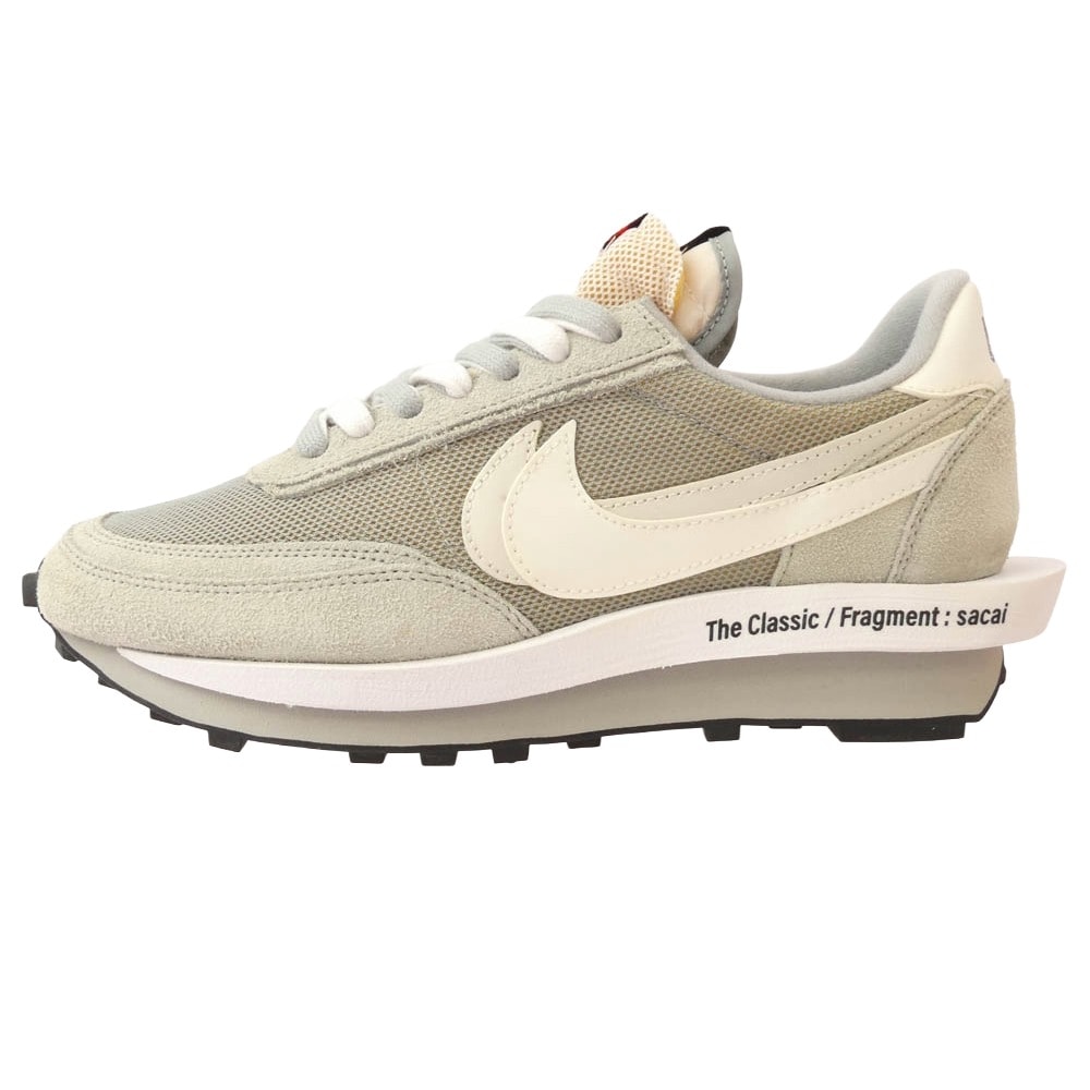 NIKE ナイキ スニーカー DH2684-001 × FRAGMENT フラグメント × SACAI サカイ LD WAFFLE ワッフル ローカットスニーカー グレー系 28cm【極上美品】【中古】