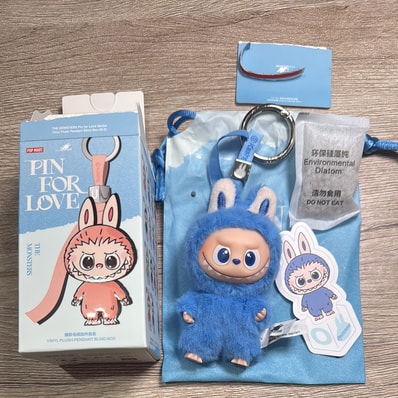 POP MART THE MONSTERS (LABUBU) Pin for Love Series-Vinyl Plush Pendant (N-Z) O