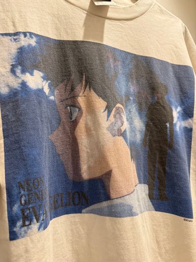 SAINT Mxxxxxx x EVANGELION EV_SS Tee_Shinji "White"