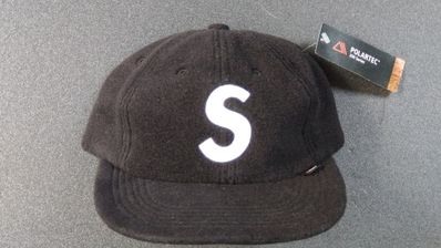 Supreme Polartec S Logo 6-Panel Hat "Black"