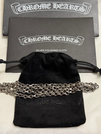 Chrome Hearts Paper Chain Necklace "Silver"