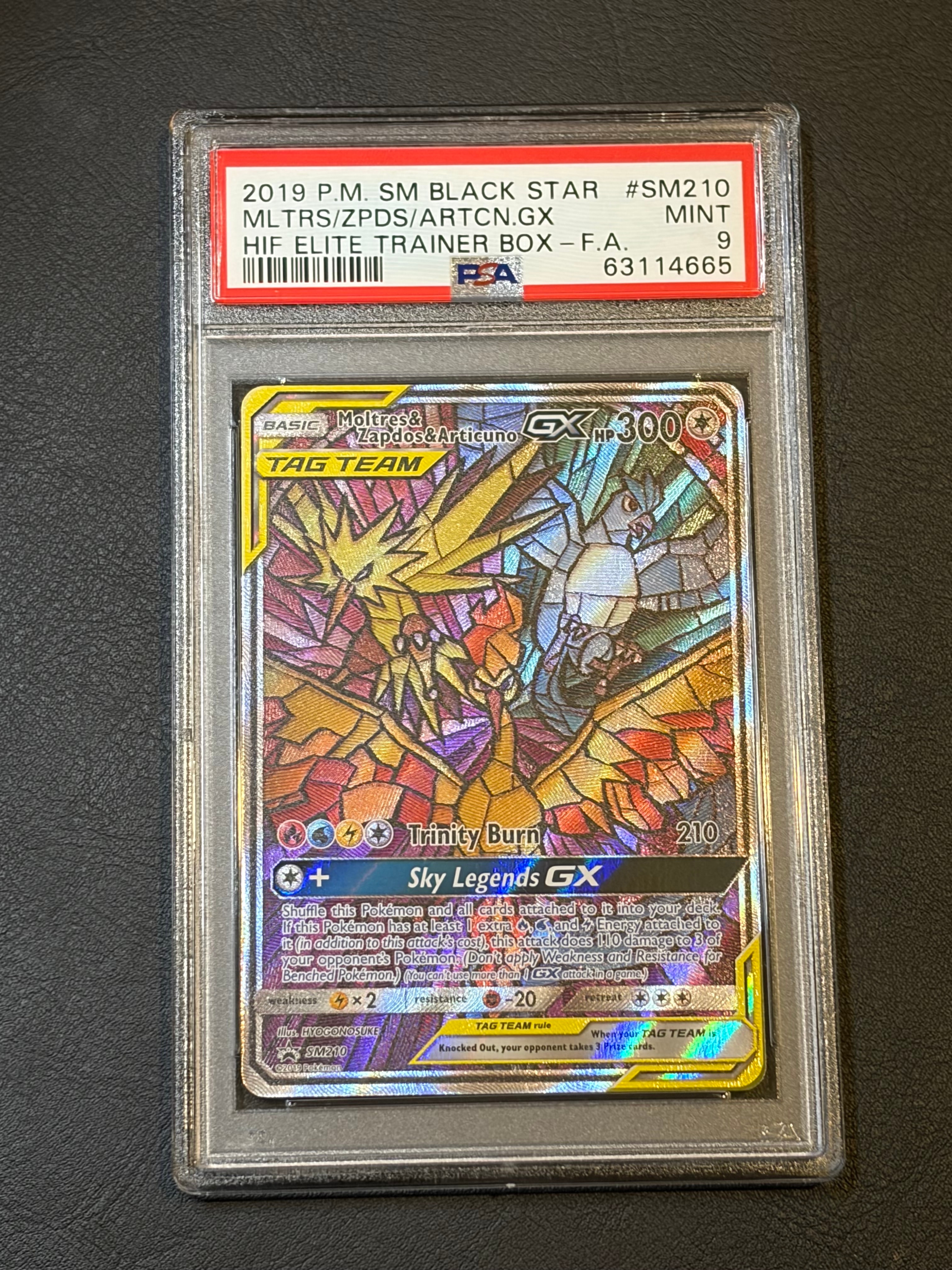 ファイヤー&サンダー&フリーザーGX P [SM210]【英語版】(サン&ムーン