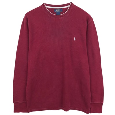 古着 ラルフローレン Ralph Lauren POLO RALPH LAUREN サーマルロンT ワッフル メンズL相当/eaa654967