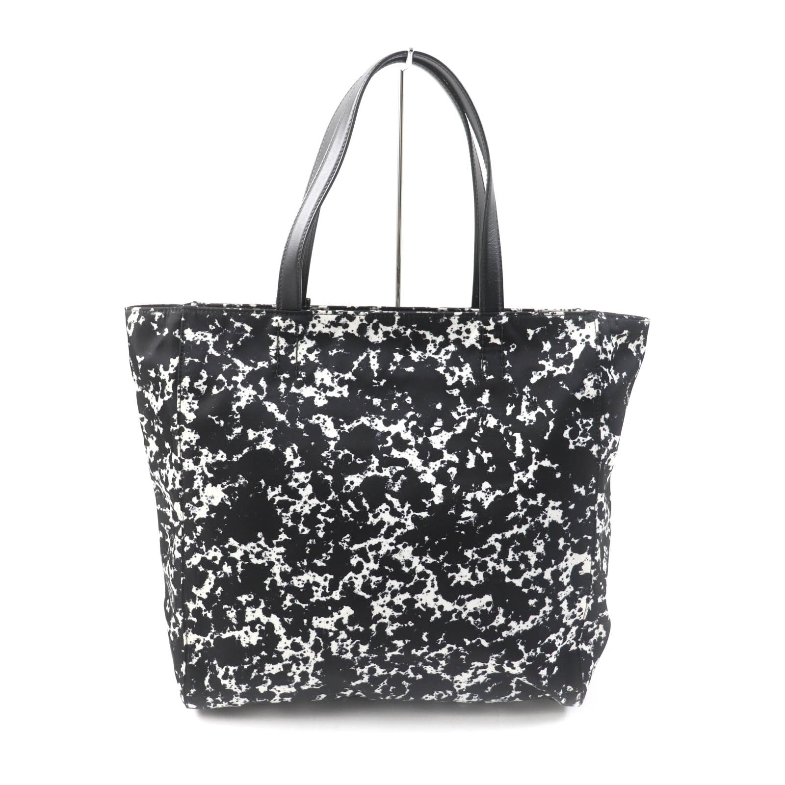 極美品 バリー トートバッグ WOLFSON TOTE ブラック ホワイト レディース