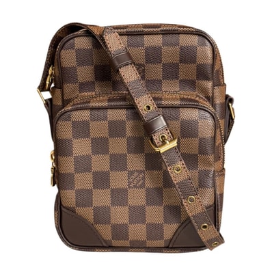 ルイヴィトン アマゾン SPO ダミエ ショルダーバッグ ダミエキャンバス N48074 ブラウン レディース LOUIS VUITTON 中古