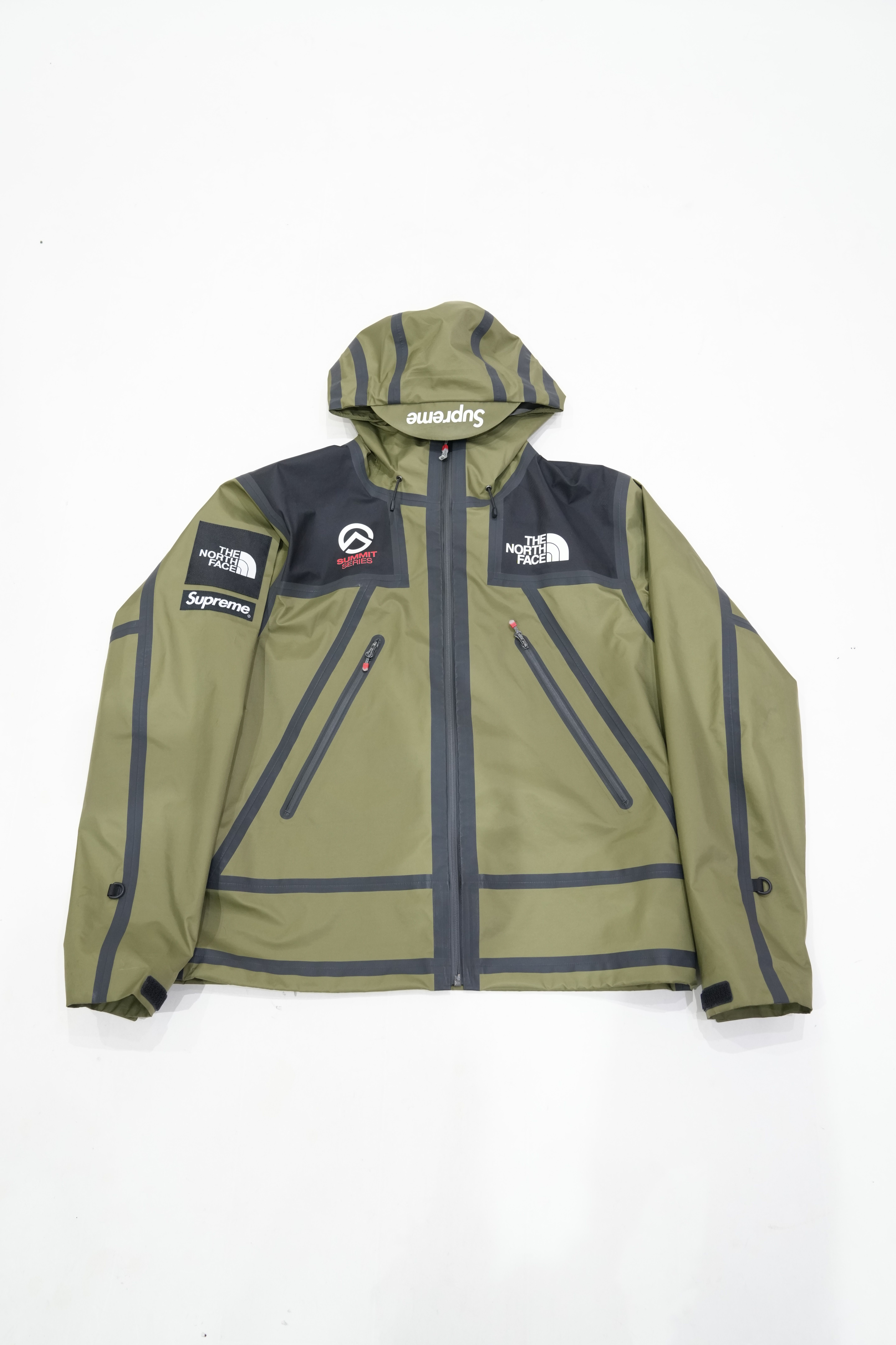 Supreme x The North Face Summit Series Outer Tape Seam Shell Jacket "Olive"
