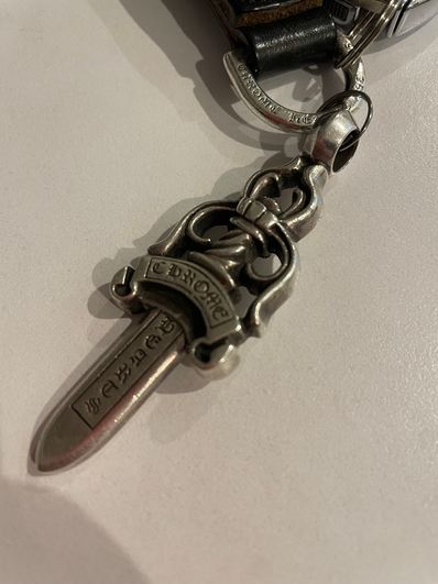 Chrome Hearts Large Dagger Pendant "Silver"