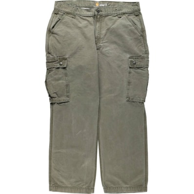 古着 カーハート Carhartt RELAXED FIT ダックワークパンツ カーゴパンツ メンズw37相当/eaa635761
