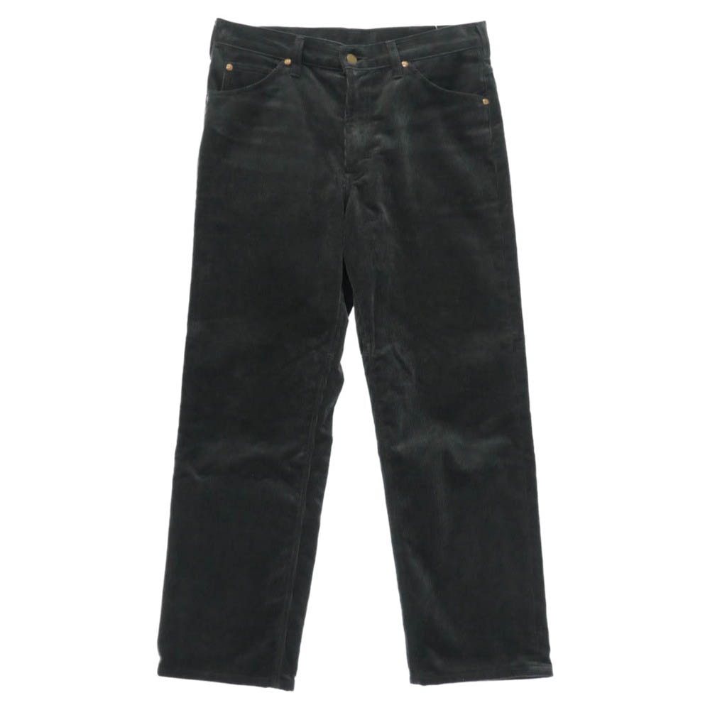 WACKO MARIA ワコマリア Lee リー 25AW 25FW-WMP-LE01 × Lee CORDUROY PANTS リー コーデュロイ パンツ ダークグレー系 M【中古】