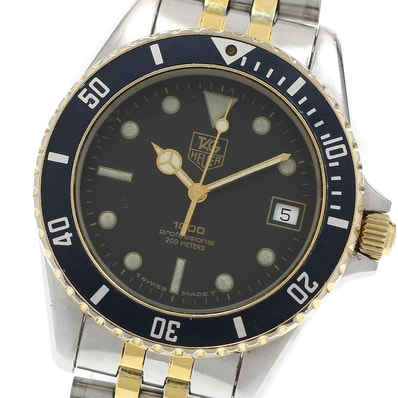 タグホイヤー 1000 プロフェッショナル 980.020N メンズ 【中古】