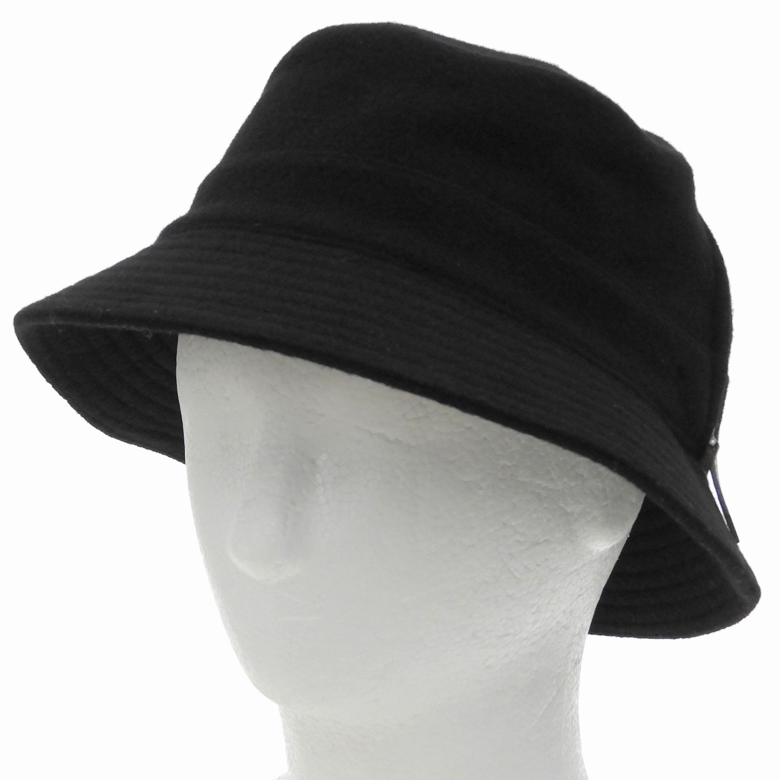 美品 エルメス ハット ブラック レディース 56