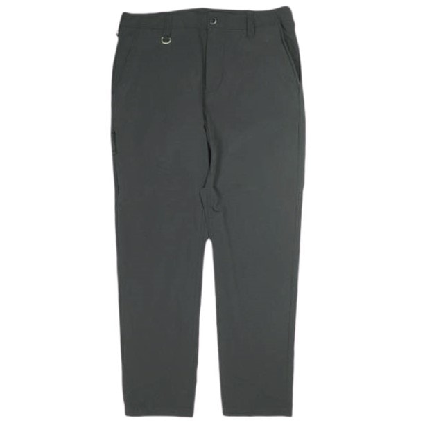 uniform experiment ユニフォームエクスペリメント 20SS STRETCH POPLIN SIDE POCKET TAPERED PANTS ストレッチポプリンサイドポケットテーパードパンツ UE-200044 2 BLACK ボトムス