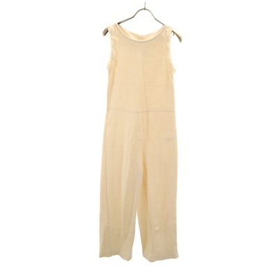 ZARA ザラ ツイード ノースリーブ オールインワン 164 ベージュ系