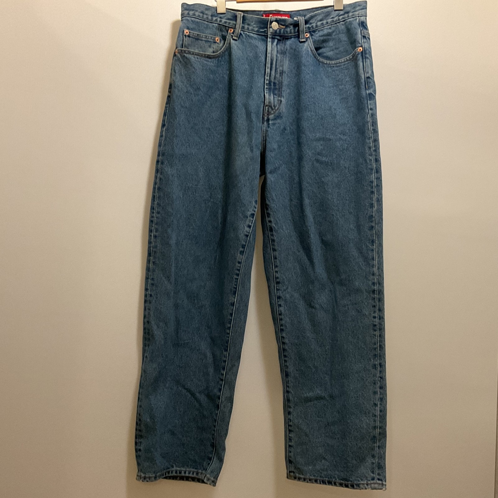 Supreme 【シュプリーム】 バギー ジーンズ ウォッシュド インディゴ 30インチ