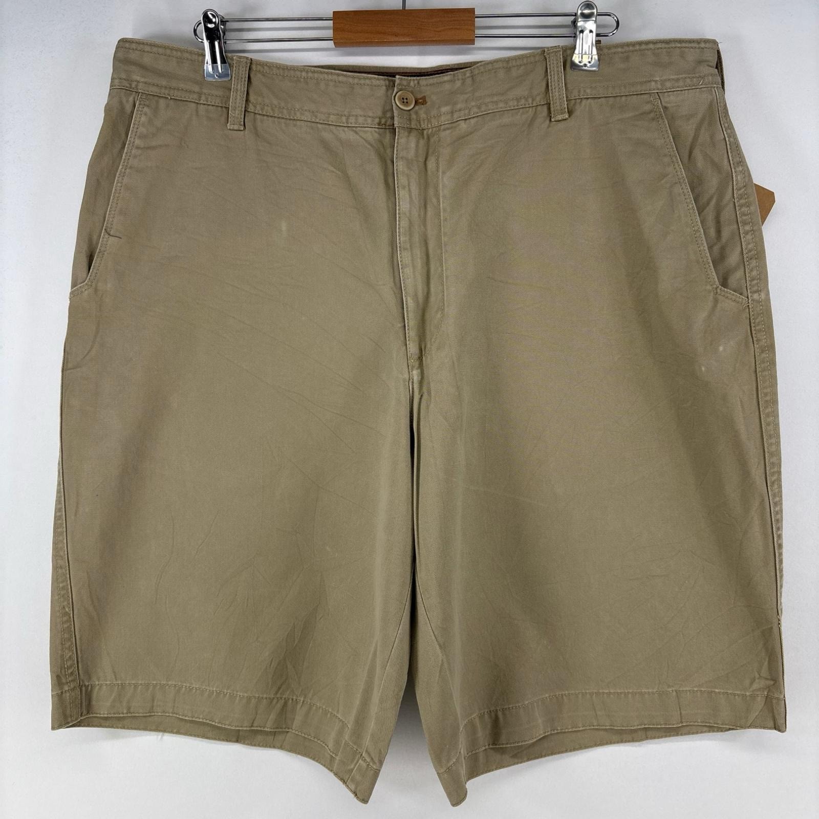 古着 デッドストック ティンバーランド Timberland ショートパンツ チノパン ワンポイント ジップ ハーフパンツ w40  ベージュ メンズ