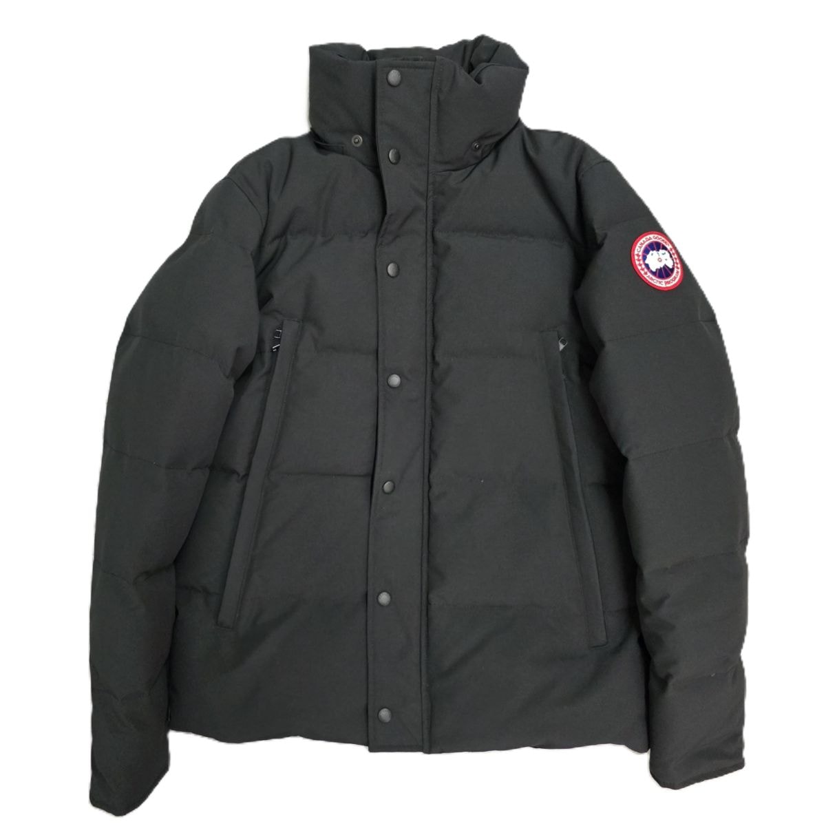 【値下げ】CANADA GOOSE カナダグース WYNDHAM PARKA ウィンダム パーカー ダウンジャケット 3808MA ポリエステル ブラック メンズ【中古】