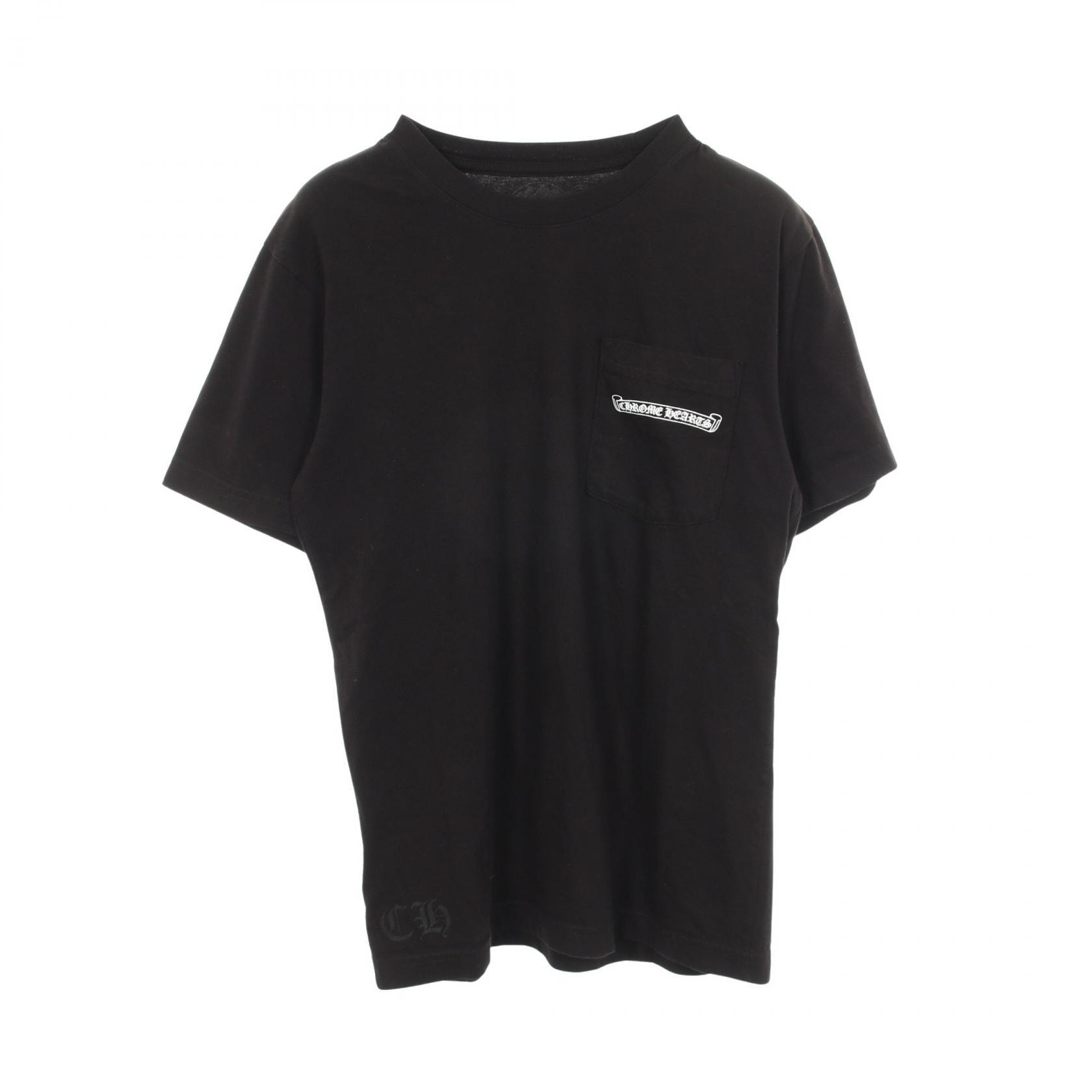 クロムハーツ ネックロゴ ショートスリーブ Tシャツ 