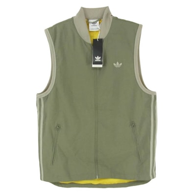 adidas アディダス ベスト GD3528 Originals オリジナルス MEADE 2.0 ベスト カーキ系 L【中古】