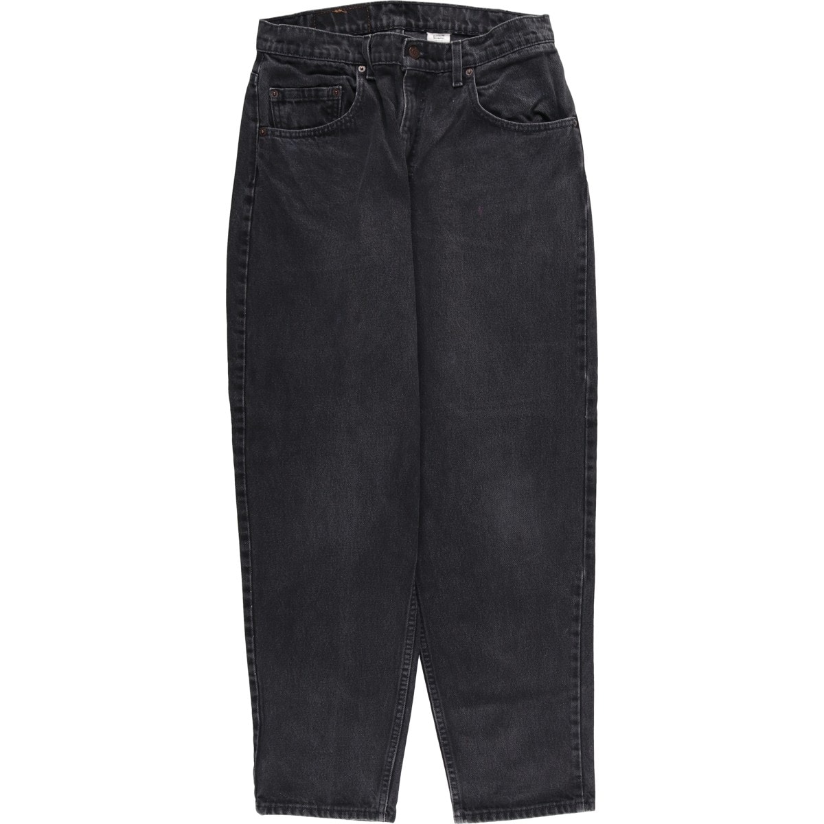 古着 90年代 リーバイス Levi's 00560-0260 LOOSE FIT TAPERED LEG ブラックデニム テーパードデニムパンツ USA製 メンズw30相当 ヴィンテージ/evb030888