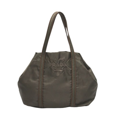 プラダ PRADA BR0977 ロゴ刺繍 ハンドバッグ