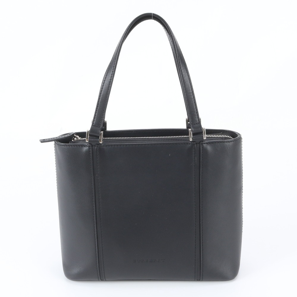 ■美品 バーバリー ノバ チェックハンドバッグ レザー