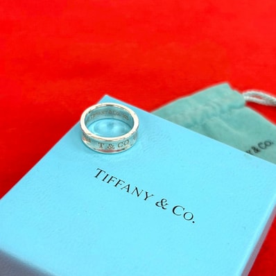 TIFFANY&Co. ティファニー ナロー リング シルバー925 リング・指輪 12号 シルバー
74069