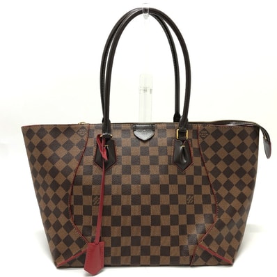 ルイヴィトン LOUIS VUITTON カイサトートMM N41548 ダミエ カバン 肩掛け ショルダーバッグ ダミエキャンバス エベヌ ブラウン