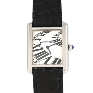 カルティエ タンクソロ・インデックスアニメーションSM W5200018 SS クォーツ