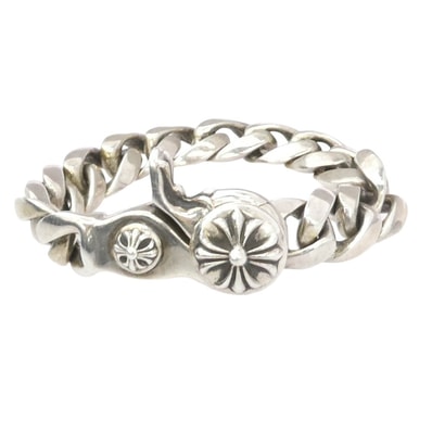 CHROME HEARTS クロムハーツ(原本無) ブレスレット 13LINK CLSC CHN LNK クラシックリンク クリップ ブレスレット 13リンク シルバー系【中古】