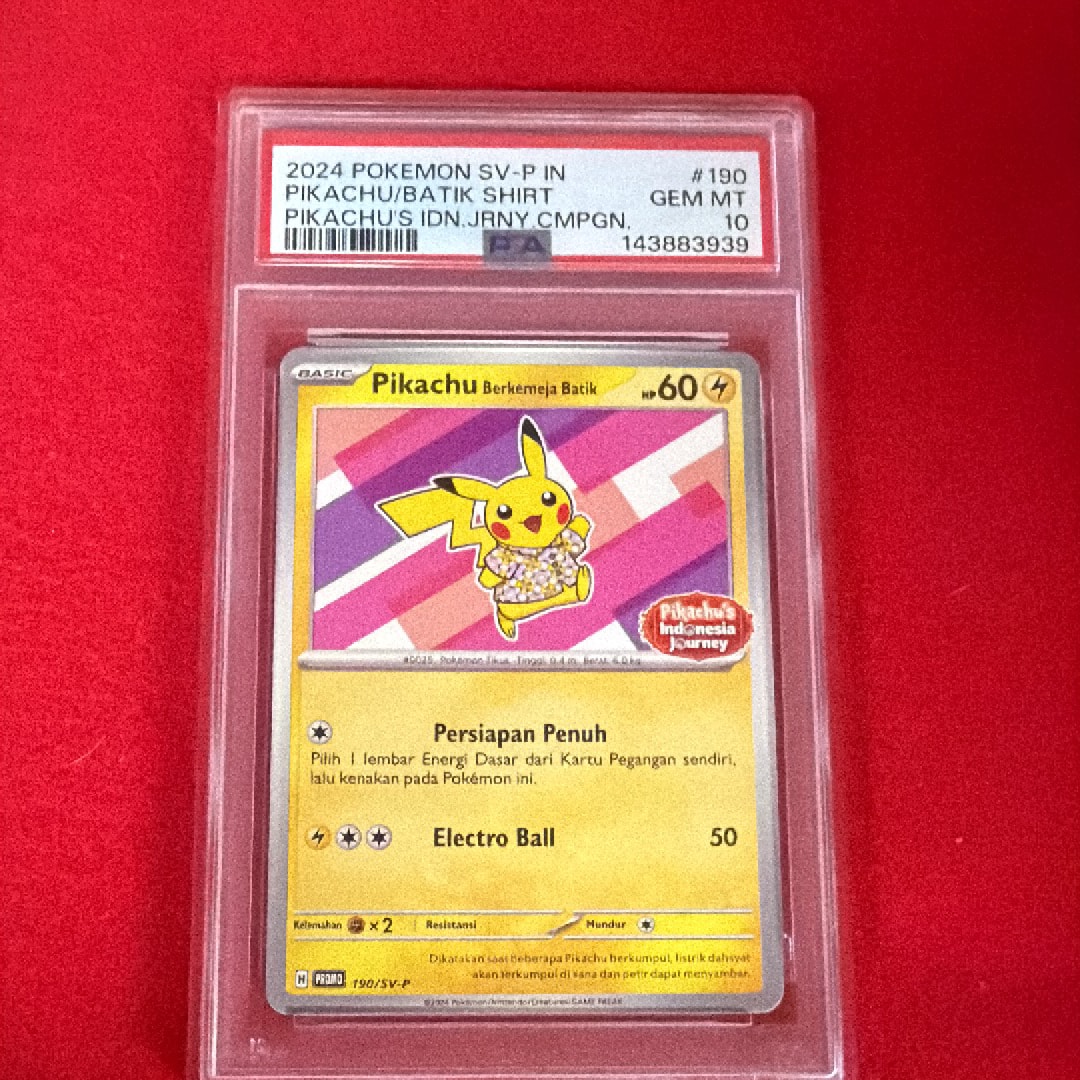 バティックシャツを着たピカチュウ (フラワーピカチュウ柄) P [SV-P