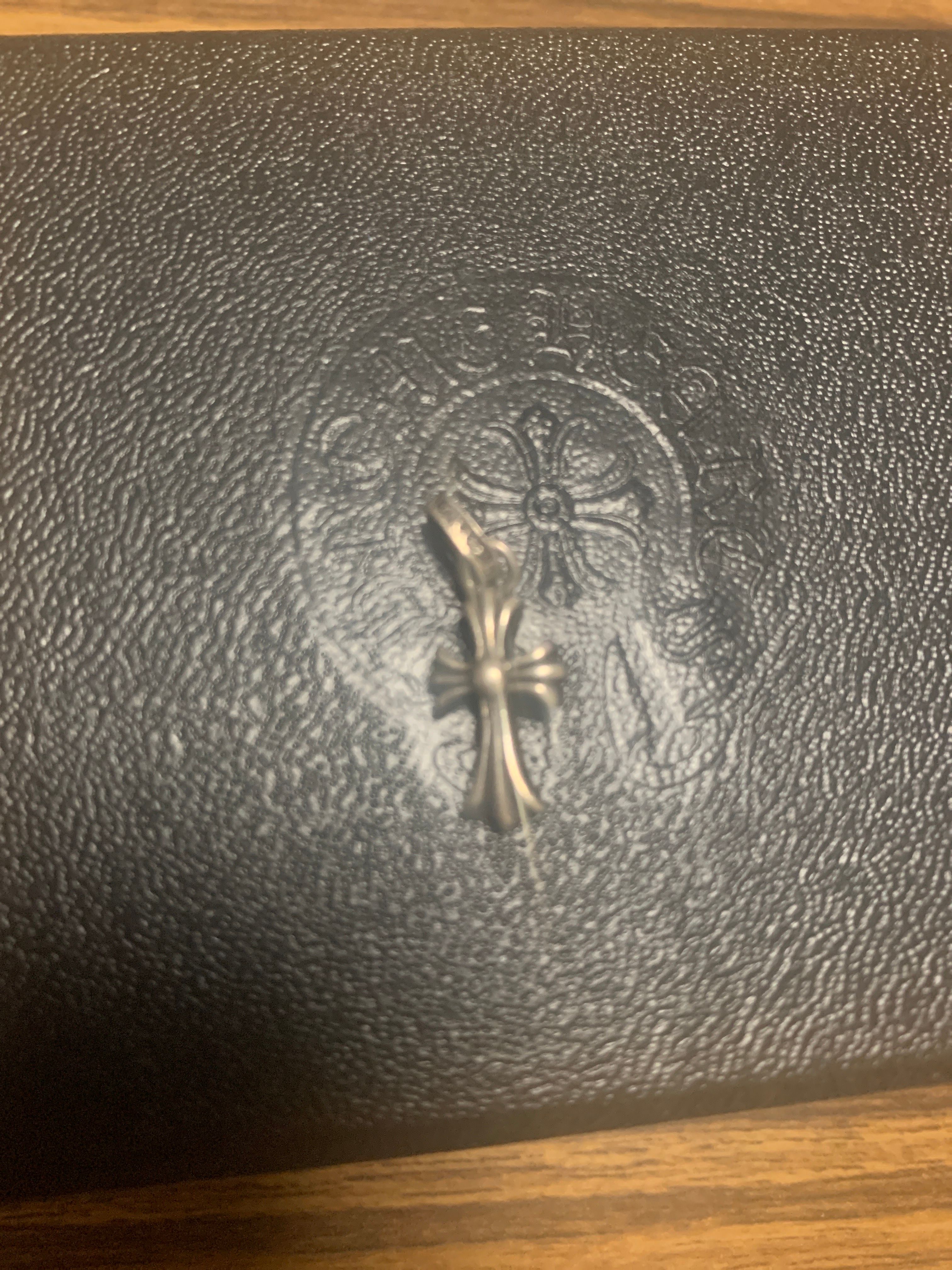 Chrome Hearts CH Cross Baby Fat Charm "Silver"