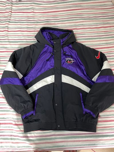 Supreme / Nike Hooded Sport Jacket "Purple"
