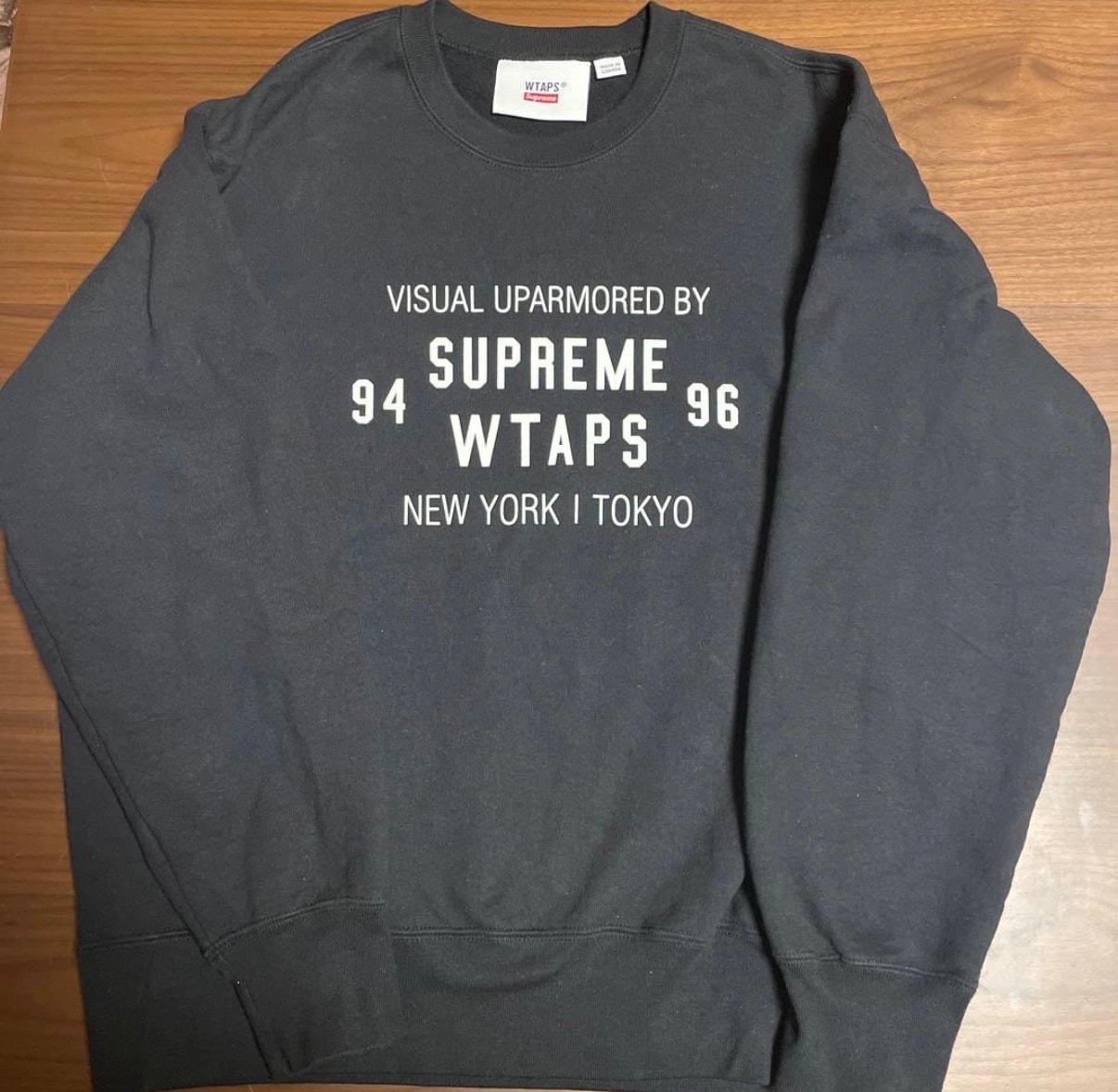 Supreme / WTAPS Crewneck "Black" 21274SPD-CSM03S