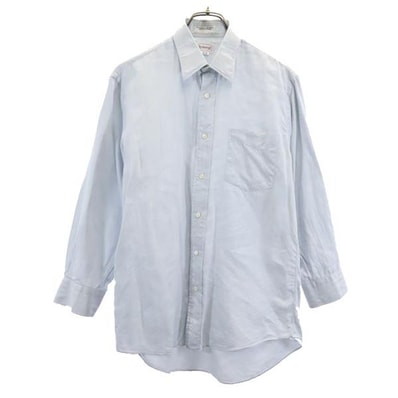 Burberrys バーバリーズ 90s オールド 長袖 コットンシャツ 39 ブルー系