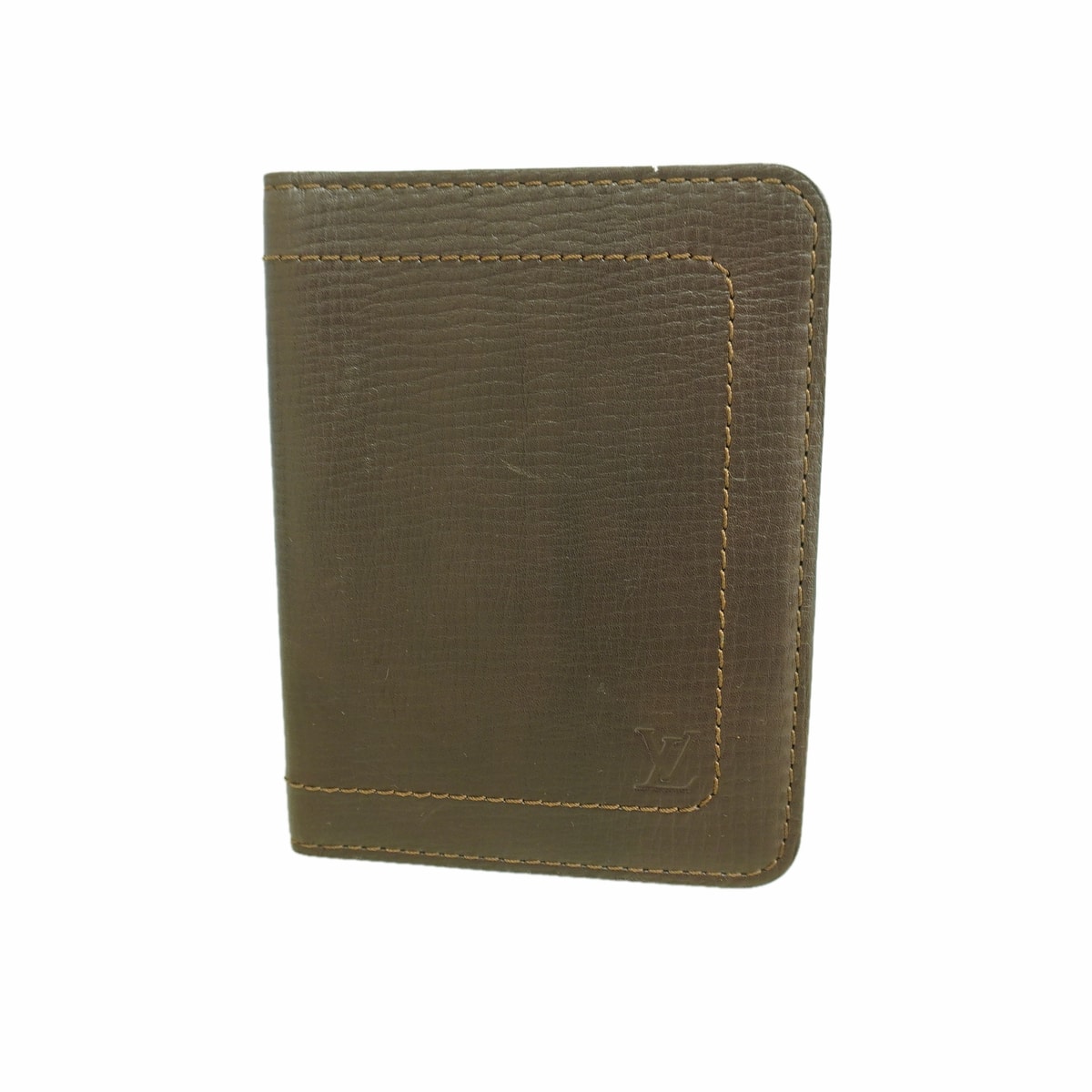 【6ge5737】ルイヴィトン パスポートケース ユタ カフェ【中古】メンズ