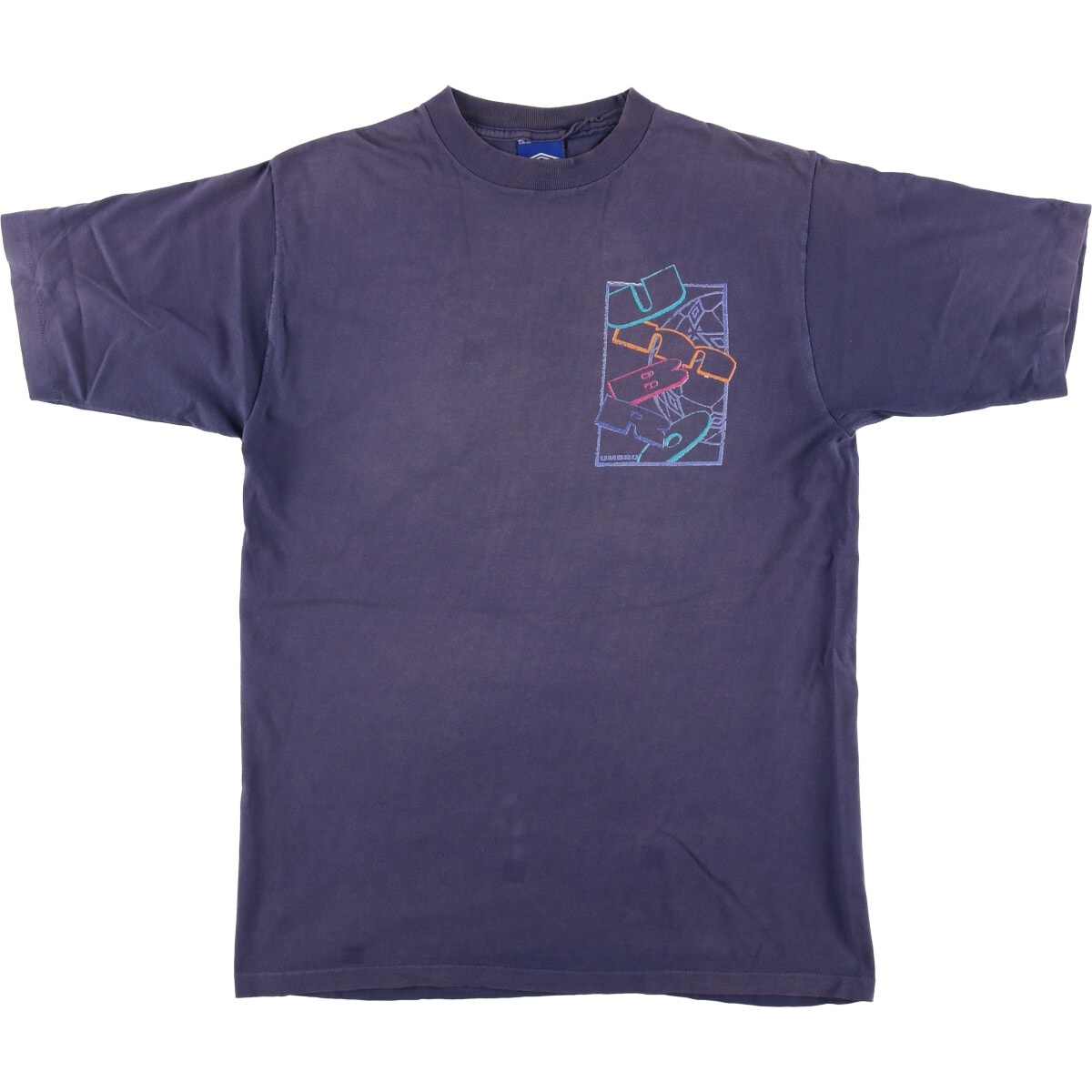 古着 90年代 アンブロ UMBRO ロゴプリントTシャツ USA製 メンズL相当 ヴィンテージ/eaa586676