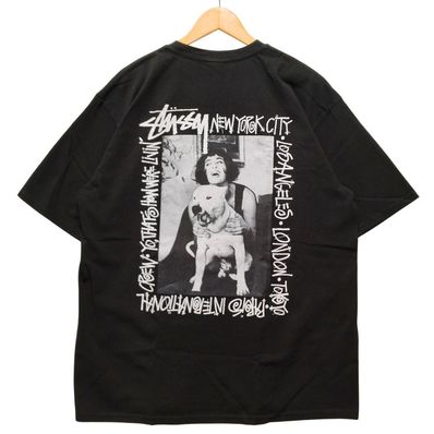 STUSSY ステューシー How Were Livin Pigment Dyed Tee 加工 プリント Tシャツ 51903