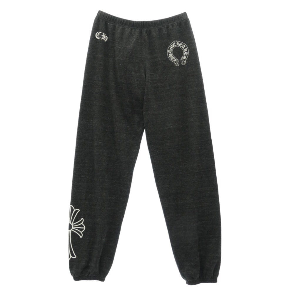 Chrome Hearts Cross Print Sweatpants "Grey"
