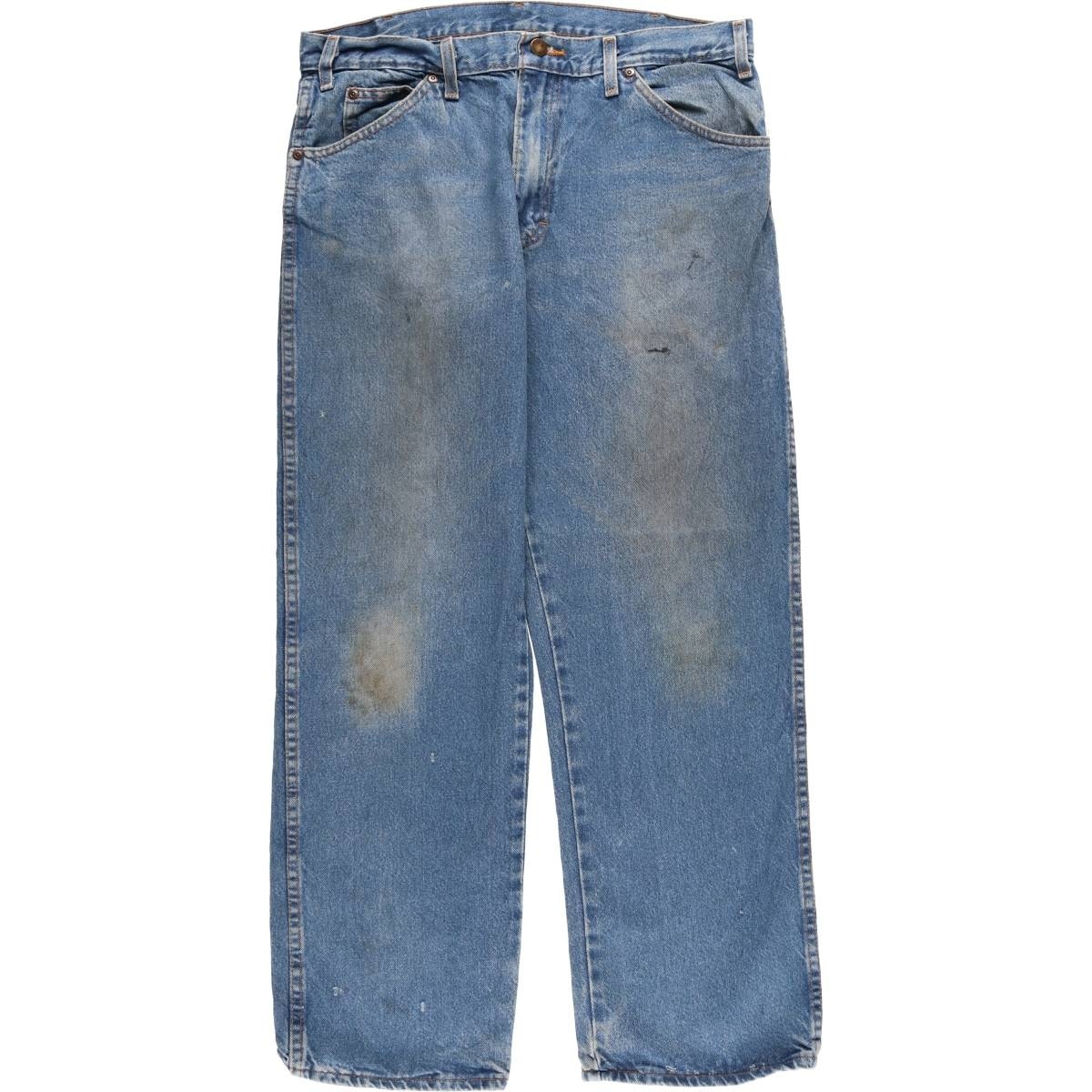 古着 ディッキーズ Dickies テーパードデニムパンツ メンズw34相当/eaa550061