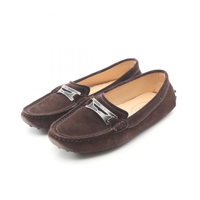 トッズ TOD'S カジュアルシューズ 靴 スウェード メンズ ブラウン系 【中古】