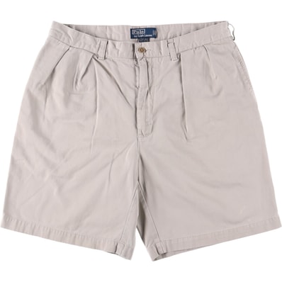 古着 ラルフローレン Ralph Lauren POLO by Ralph Lauren TYLER SHORT ツータック チノショーツ ショートパンツ メンズw36相当/eaa559902