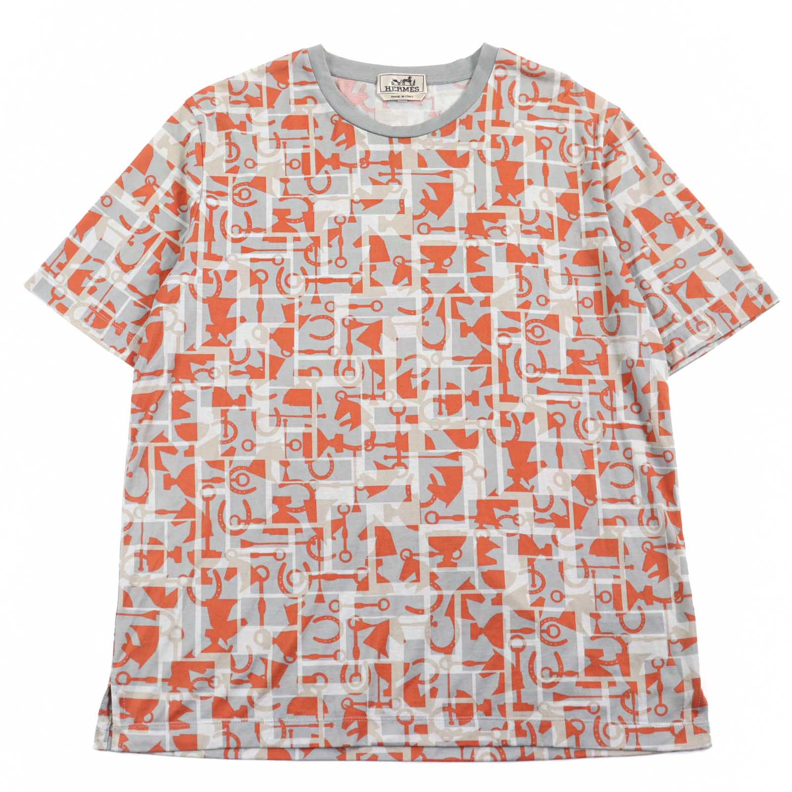 エルメス
 半袖Ｔシャツ マルチカラー メンズ L