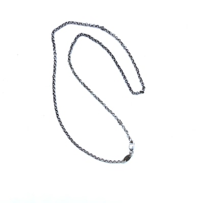 Chrome Hearts Roll Chain Necklace "Silver"