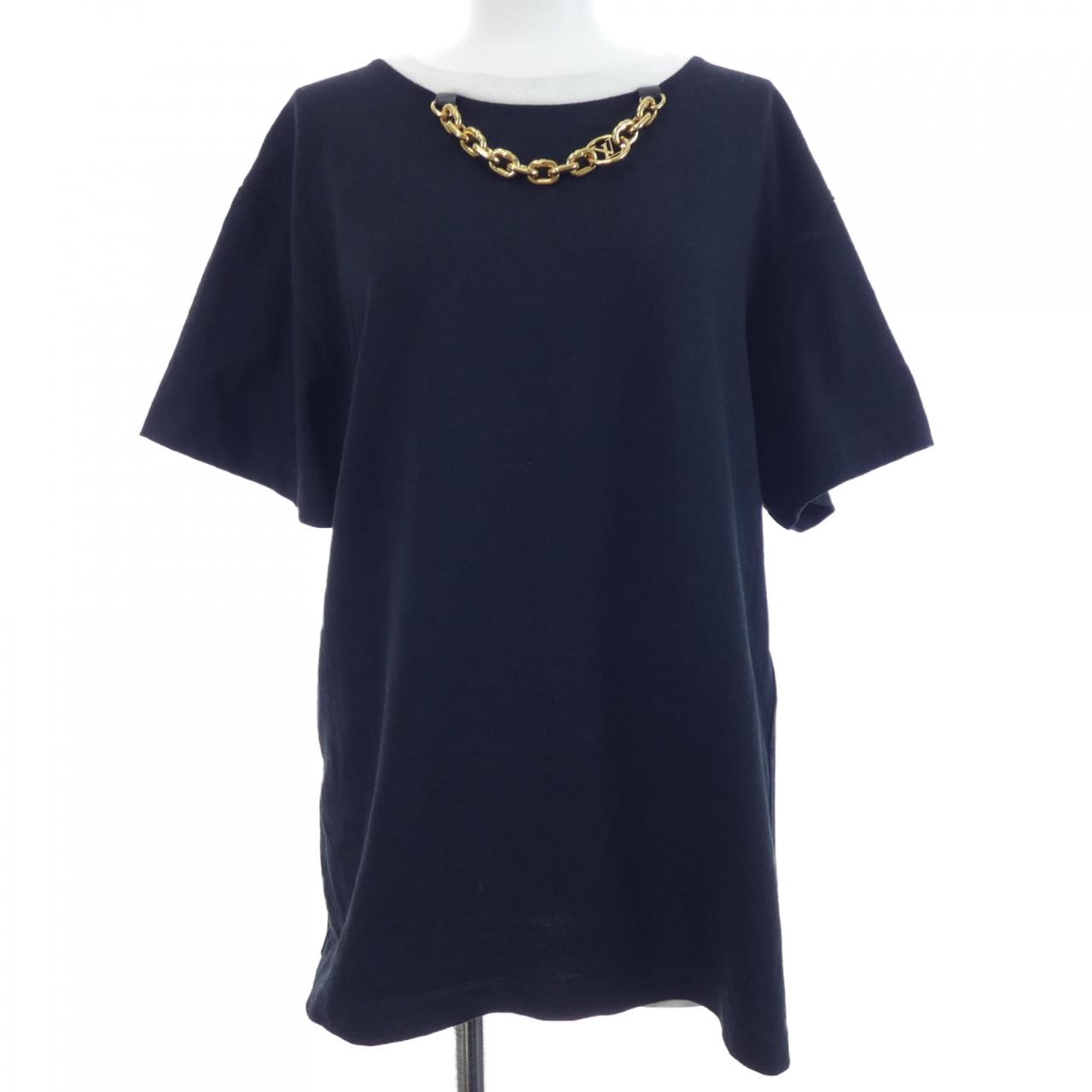 ルイヴィトン LOUIS VUITTON コントラストトリムTシャツ FPTS37OB0 Tシャツ