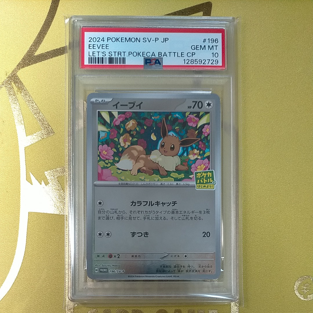 イーブイ P [SV-P-SM 196](プロモカードパック「ポケカバトルをはじめよう！キャンペーン」)