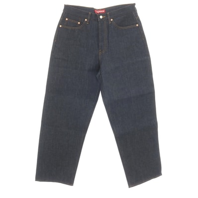 【中古】【未使用】シュプリーム Supreme 2026年春夏 Baggy Selvedge Jean デニムパンツ ジーンズ ネイビー【サイズ32】【メンズ】