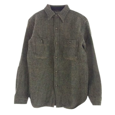 The REAL McCOY'S ザリアルマッコイズ その他トップス Lot 11 Joe McCOY ウール 長袖 ワーク シャツ マルチカラー系 15【中古】