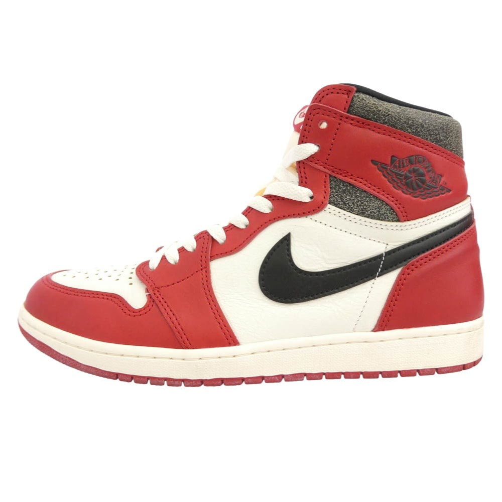 NIKE DZ5485-612 【フェイクバスターズ鑑定済】 Air Jordan 1 High OG Lost & Found Chicago エアジョーダン1 ハイ OG ロスト&ファウンド シカゴ ハイカットスニーカー 28.5cm【中古】