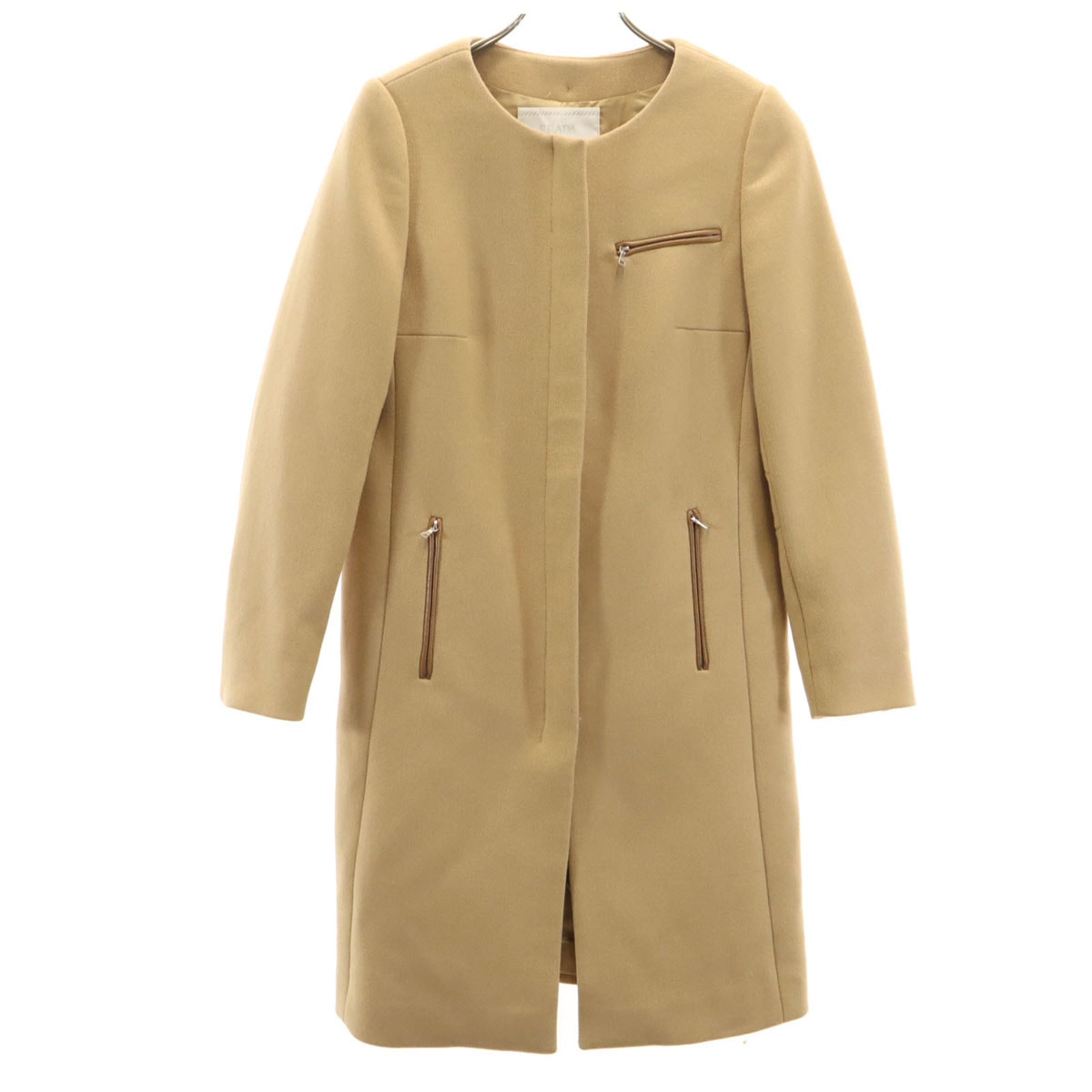 PRADA プラダ イタリア製 オールド ウールコート 38 ベージュ