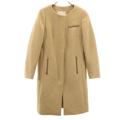PRADA プラダ イタリア製 オールド ウールコート 38 ベージュ